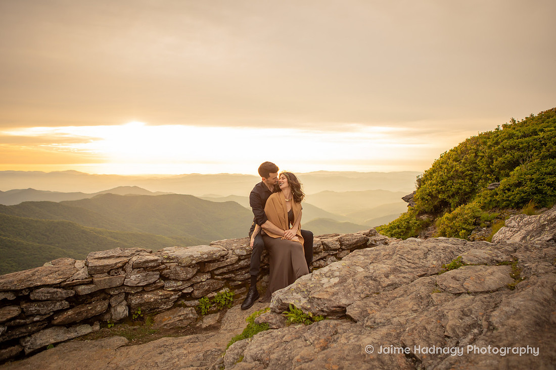 Goth Inspired Engagement Session | Asheville Photographer