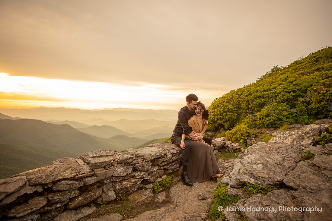 Goth Inspired Engagement Session | Asheville Photographer