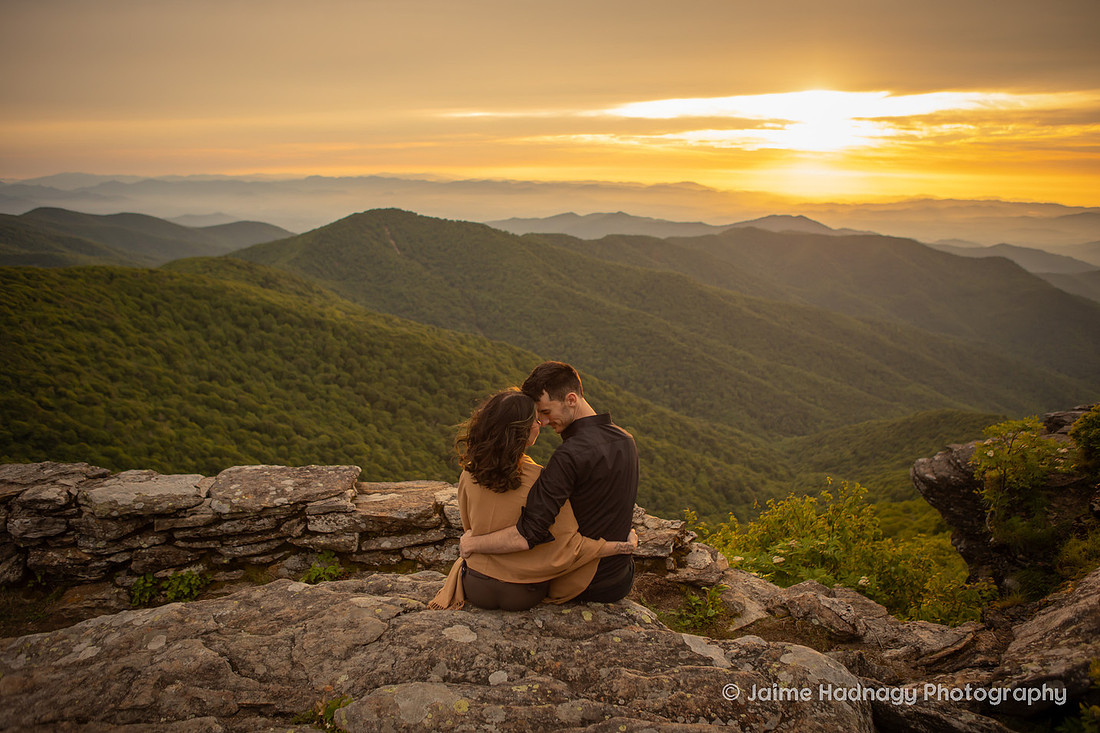 Goth Inspired Engagement Session | Asheville Photographer