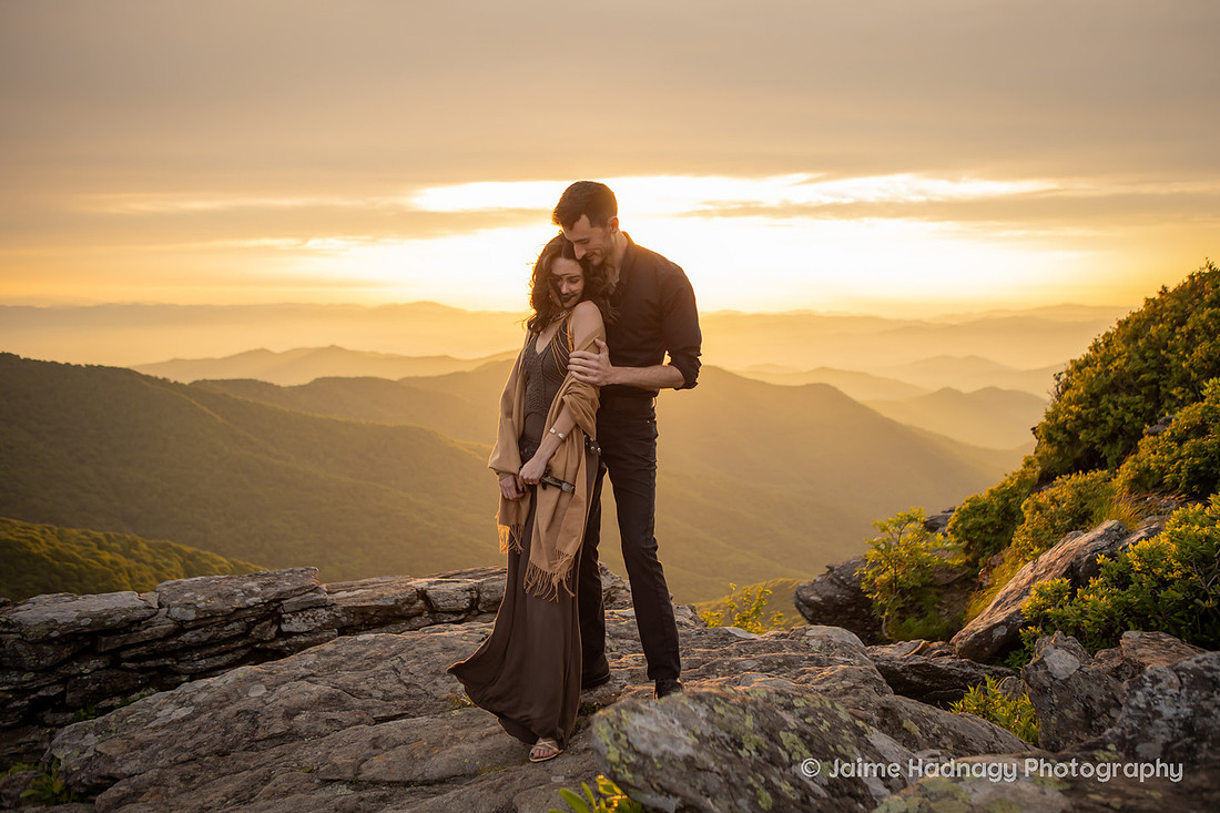 Craggy Pinnacle Engagement Photos