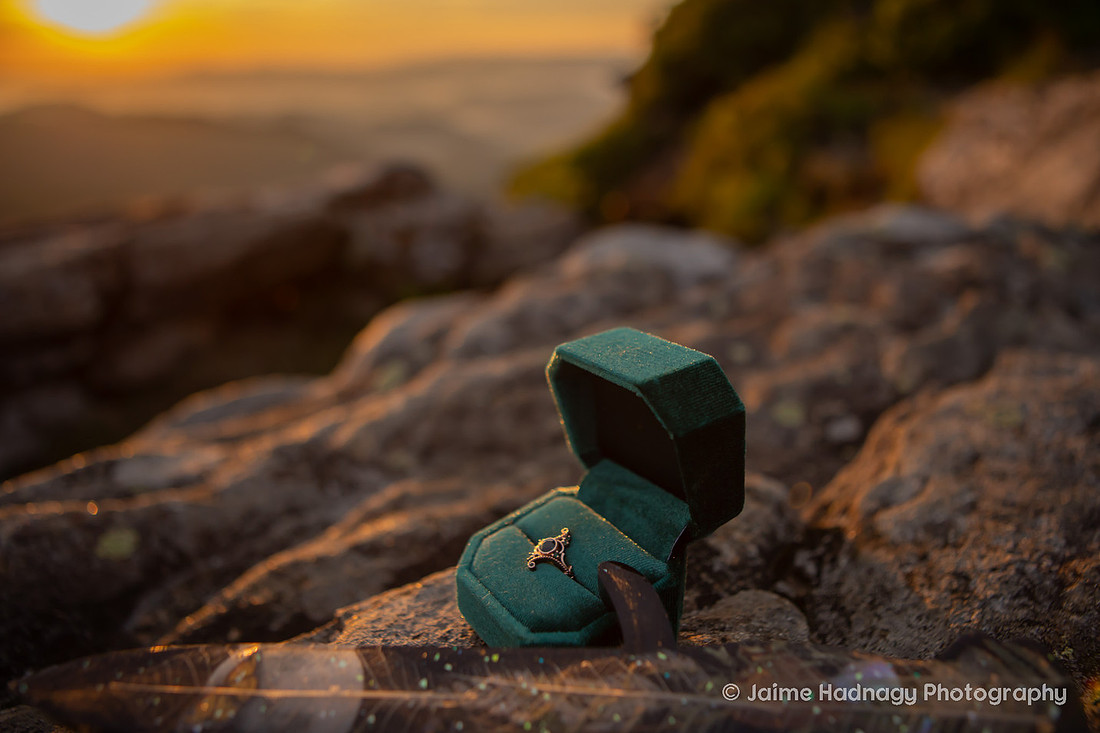 Emerald Engagement Ring