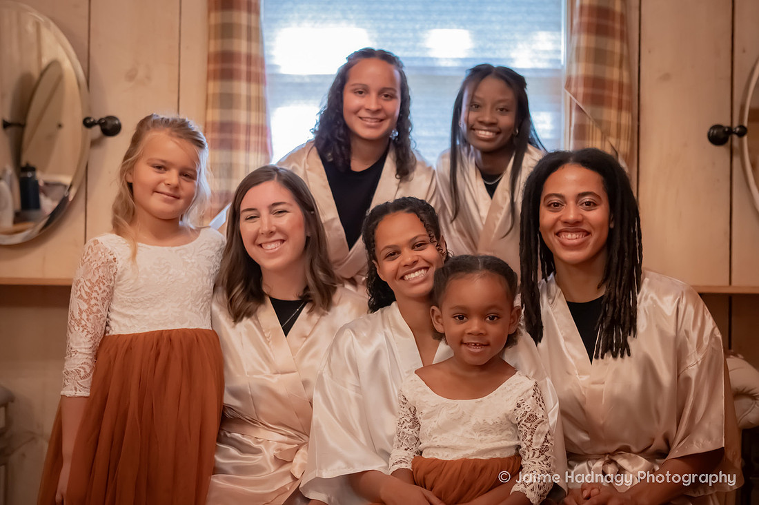 Getting Ready Wedding Photos at the Barn at Tall Oaks Farm | Asheville Photographer
