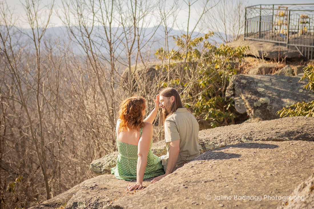 Sweet and Fun Engagement Photos in the Mountains