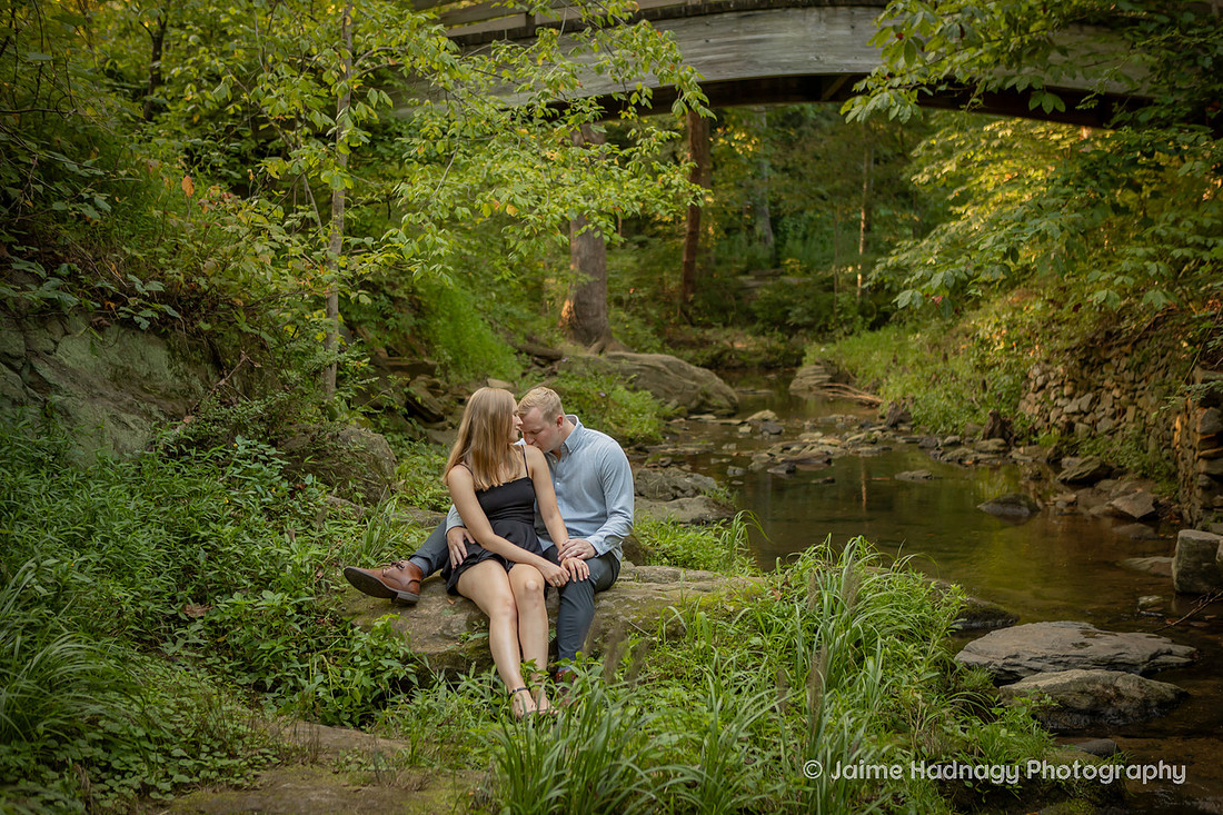 Fairytale Engagement Photos at Botanical Gardens in Asheville | Photography