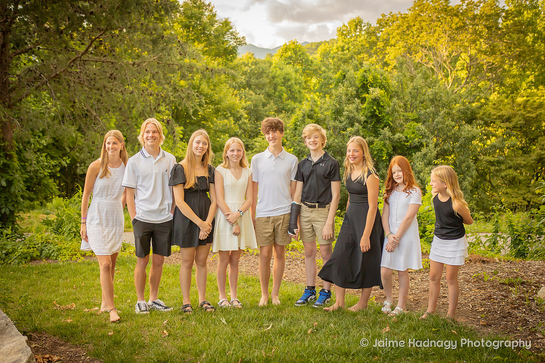 Family Portrait Session in Black Mountain