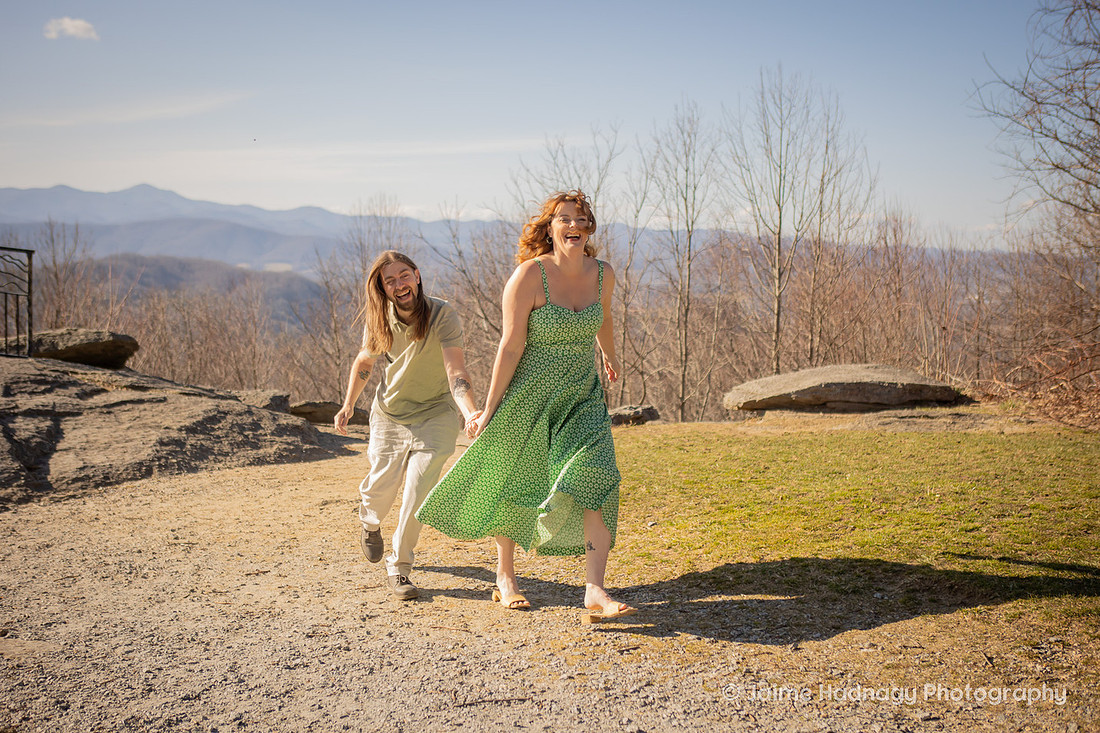 Mountain Engagement Session | Asheville Couples Photographer