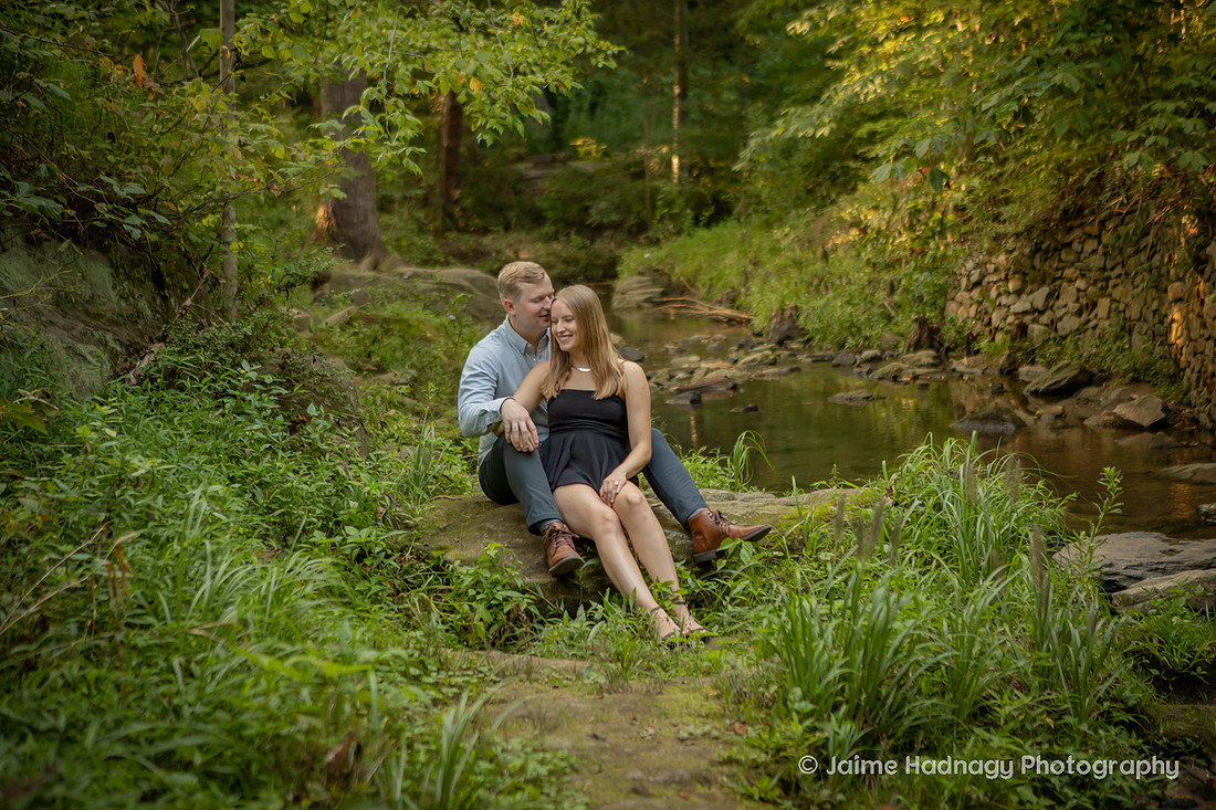 Fairytale Engagement Photos at Botanical Gardens in Asheville | Photography