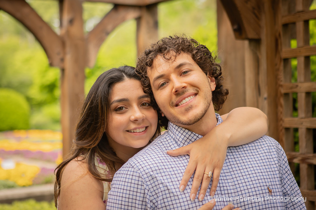 Asheville Engagement Session at the Arboretum | Proposal Photographer