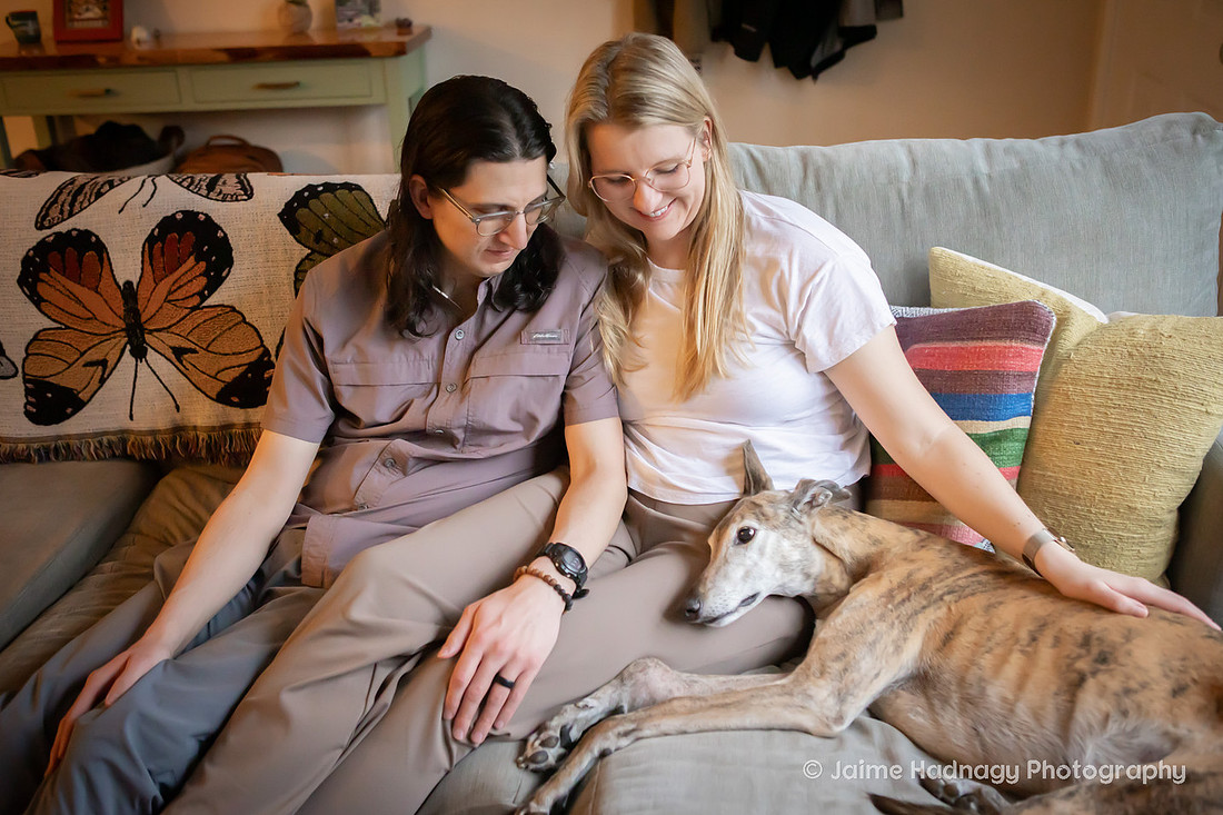 Senior Greyhound Photoshoot | Asheville dog Photographer