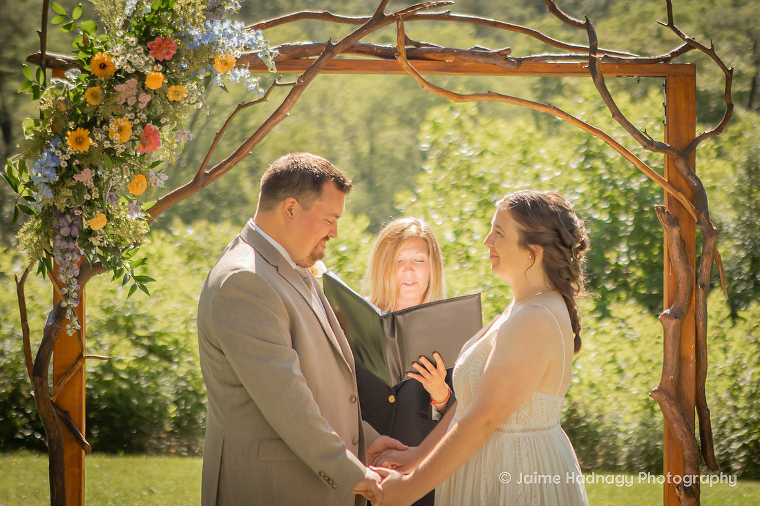 Asheville Wedding Photographer | Outdoor Small Morning Wedding with Brunch