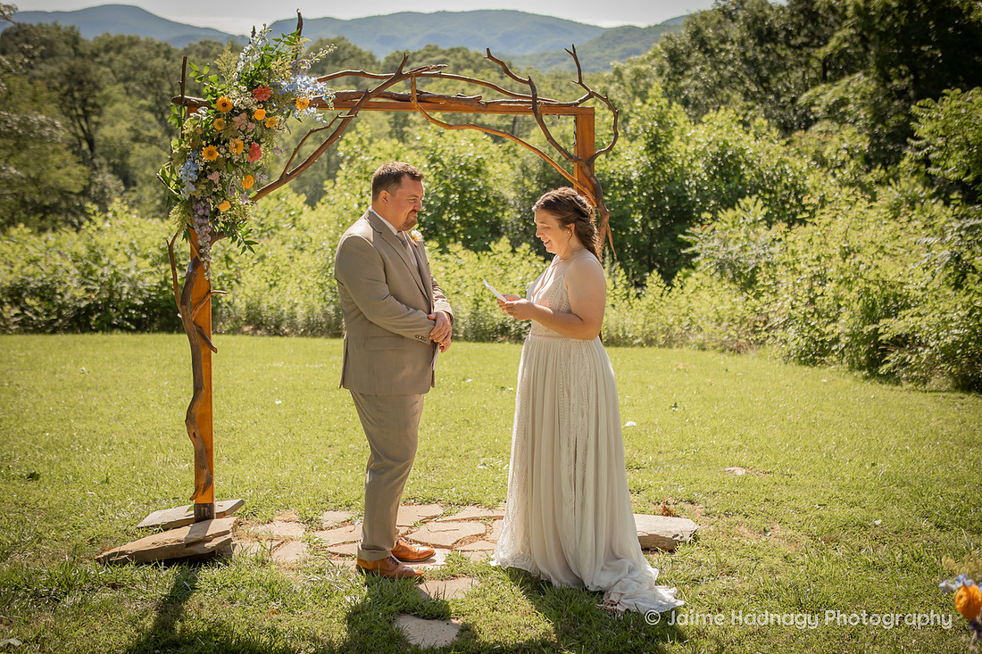 Wedding in the Mountains | Asheville Photographer