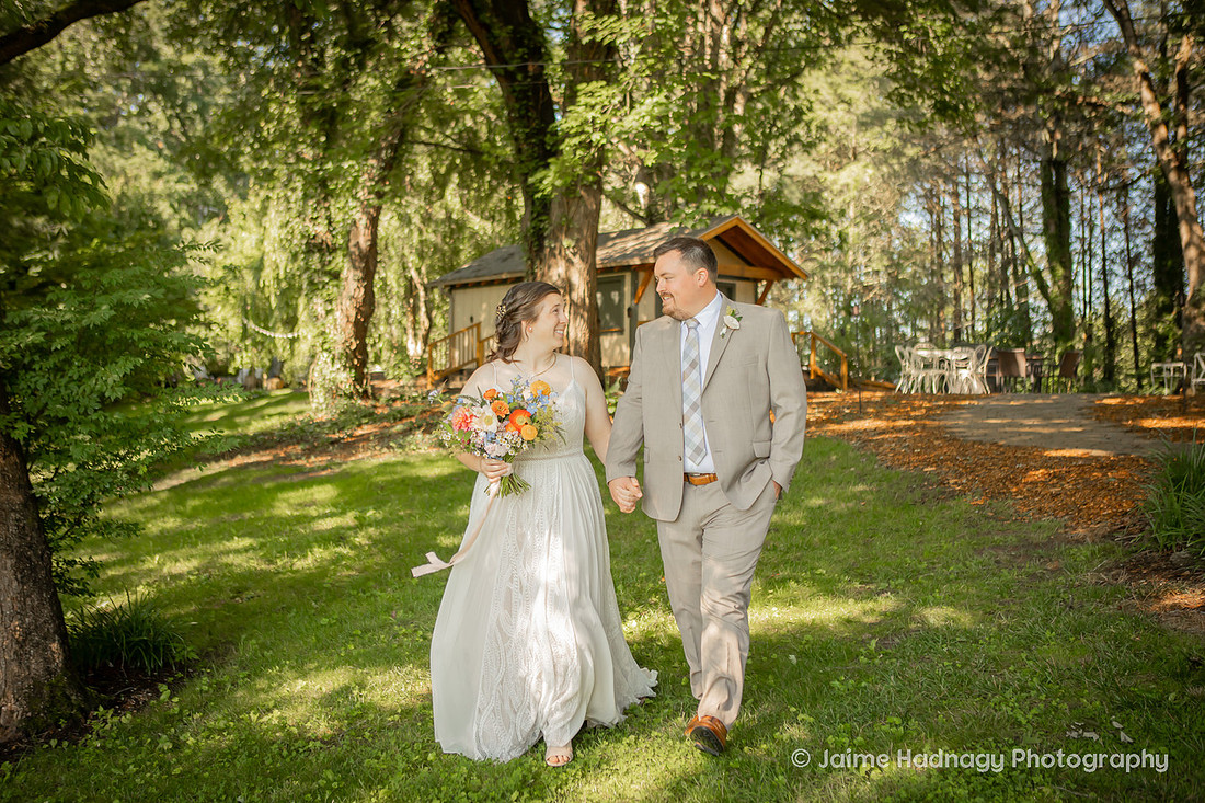 Asheville Wedding Photographer | Outdoor Small Morning Wedding with Brunch