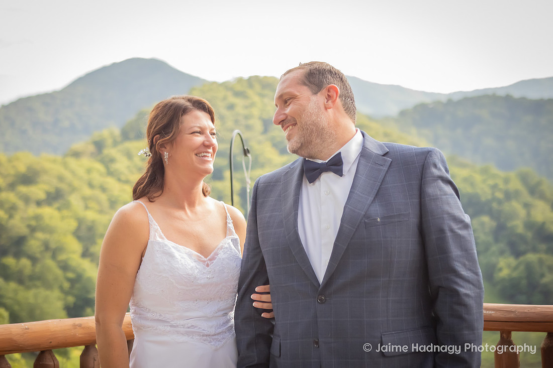 Elopement Photoshoot at Wildberry Lodge in the mountains | Asheville Wedding Photographer