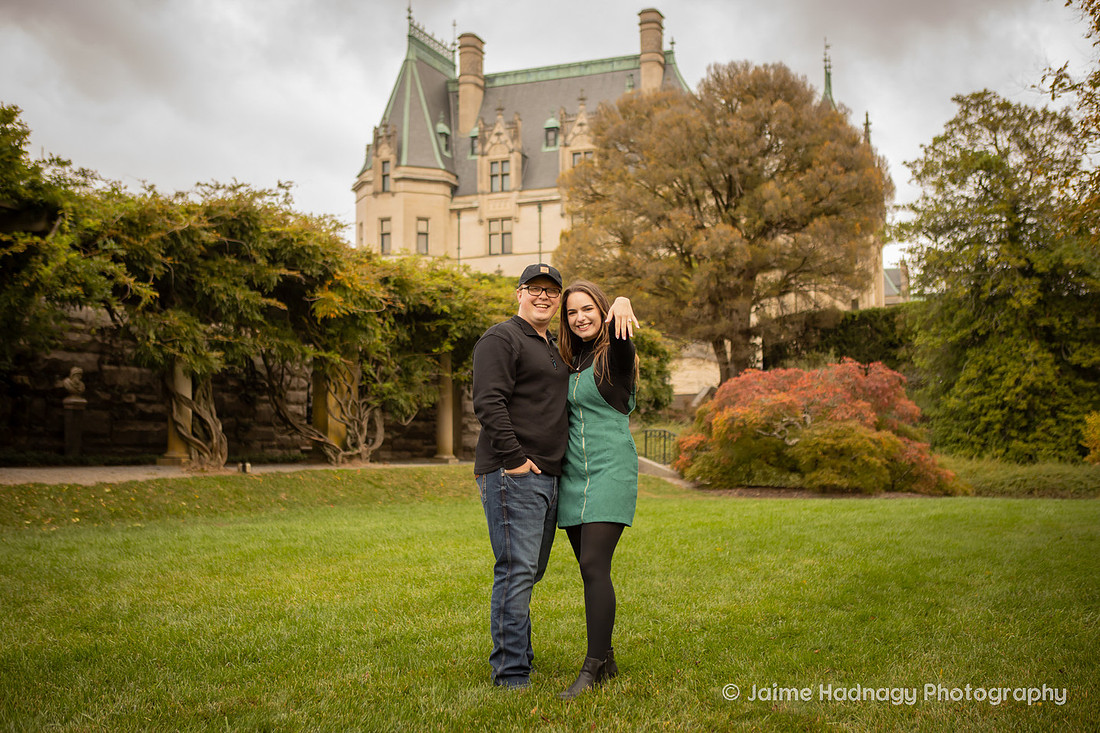 Engagement Session at Biltmore Estate in Asheville
