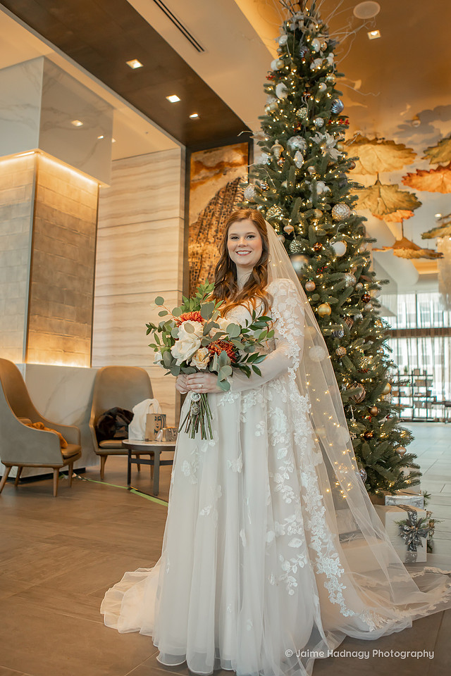 Asheville Winter Bride | Wedding Photographer