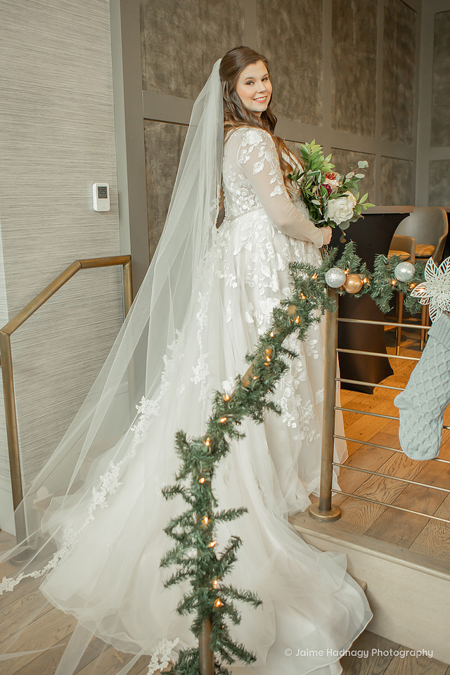 Asheville Winter Bride | Wedding Photographer