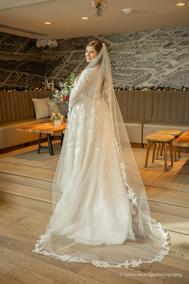 Asheville Winter Bride | Wedding Photographer