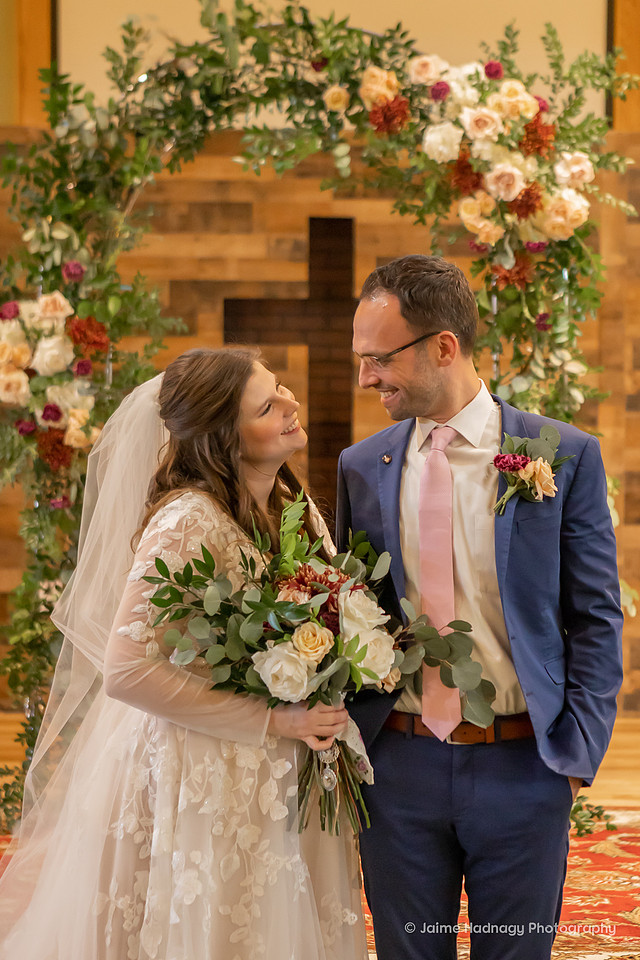 Wedding Photos in the church | Asheville Photographer