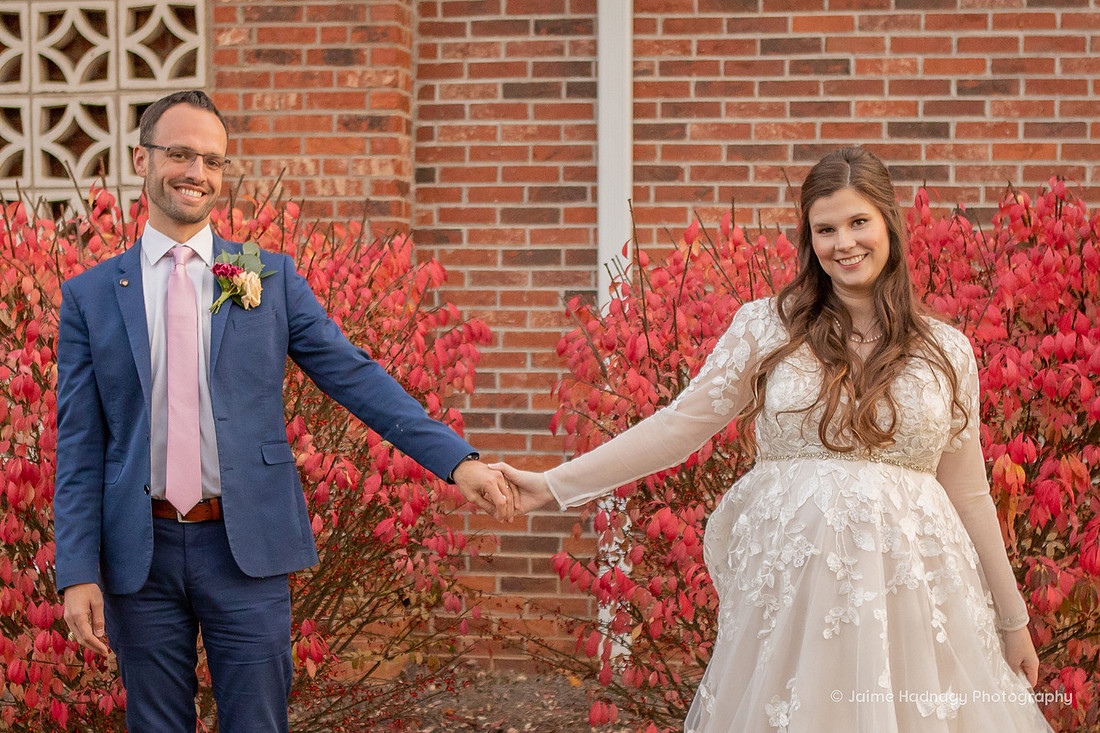 Fall Winter Holiday Wedding in Asheville