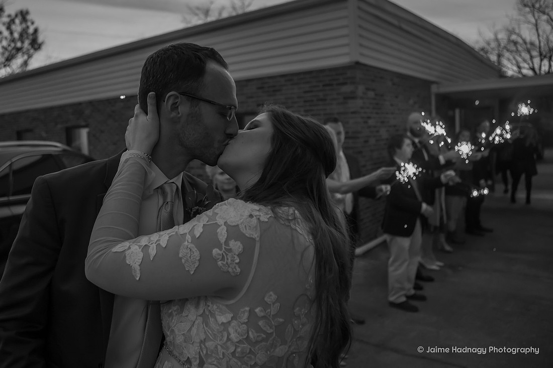 Asheville Small Wedding with Sparkler Exit | Asheville Photographer