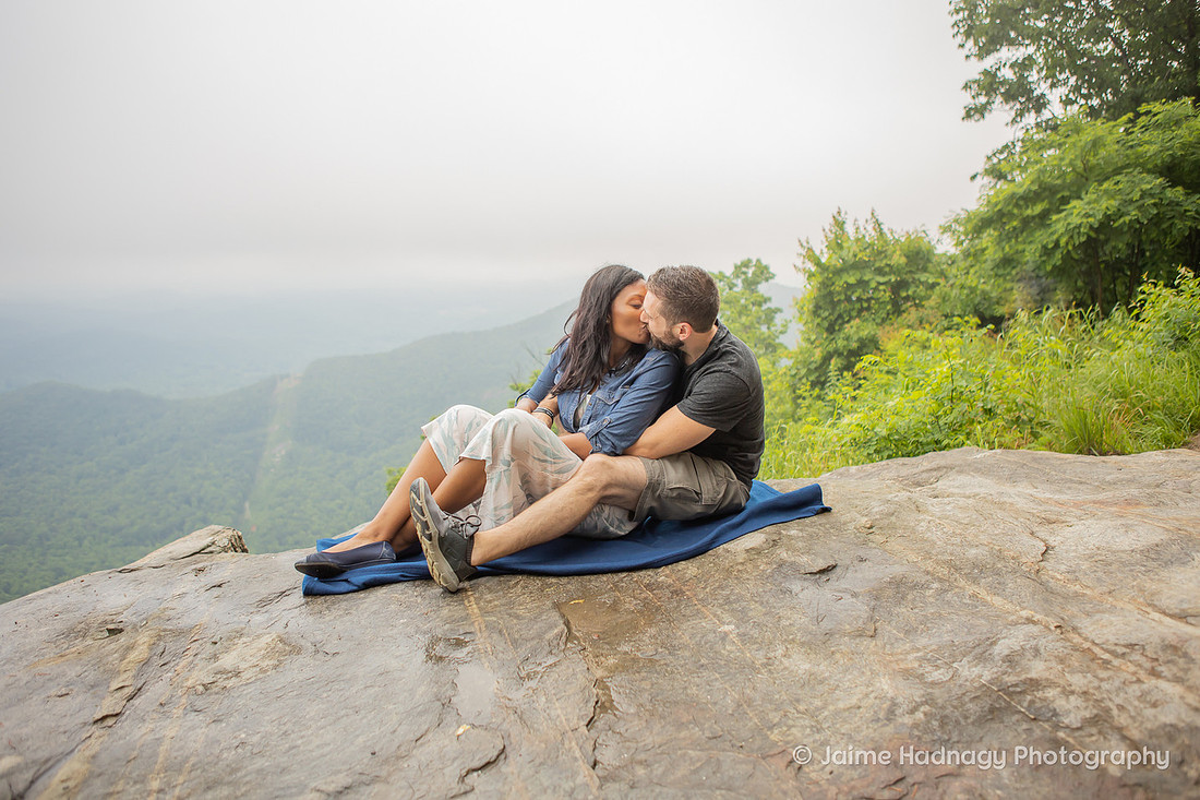 Engagement Photos at Pretty Place Chapel | Asheville Photographer