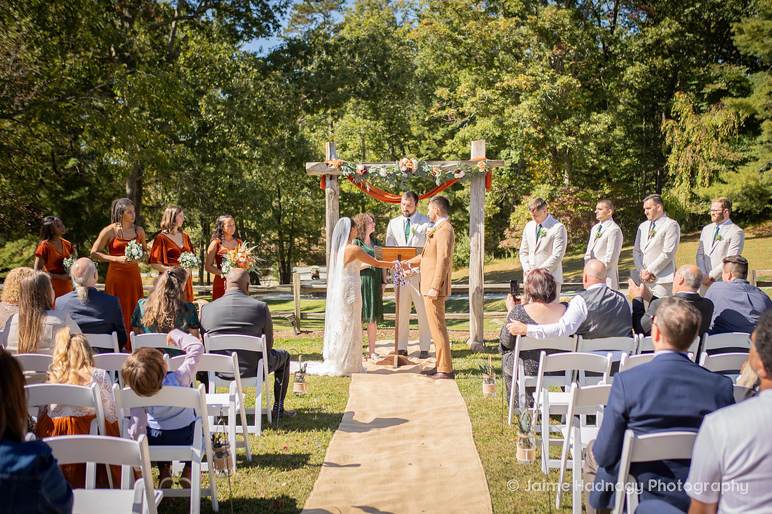 Tie the Knot in a Wedding Handfasting | Asheville Photographer