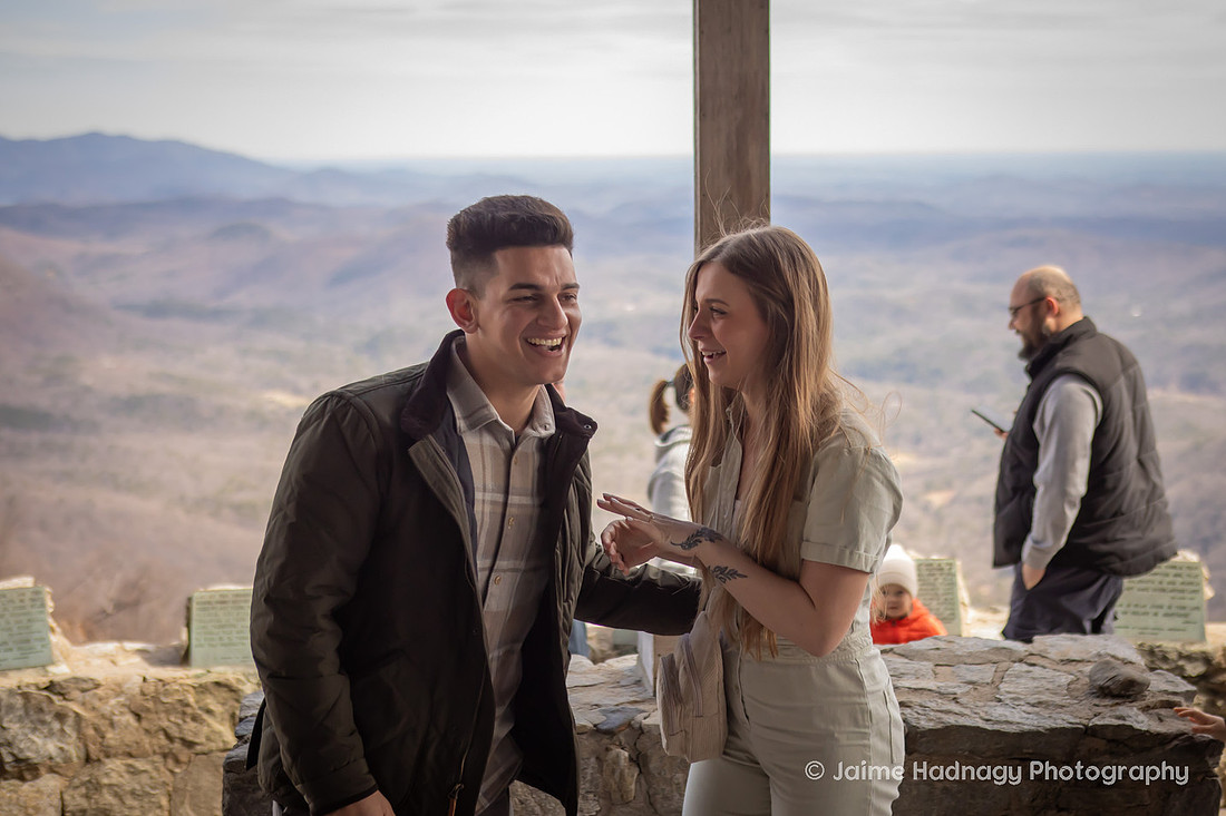 Surprise Proposal at Pretty Place with Professional Photographer