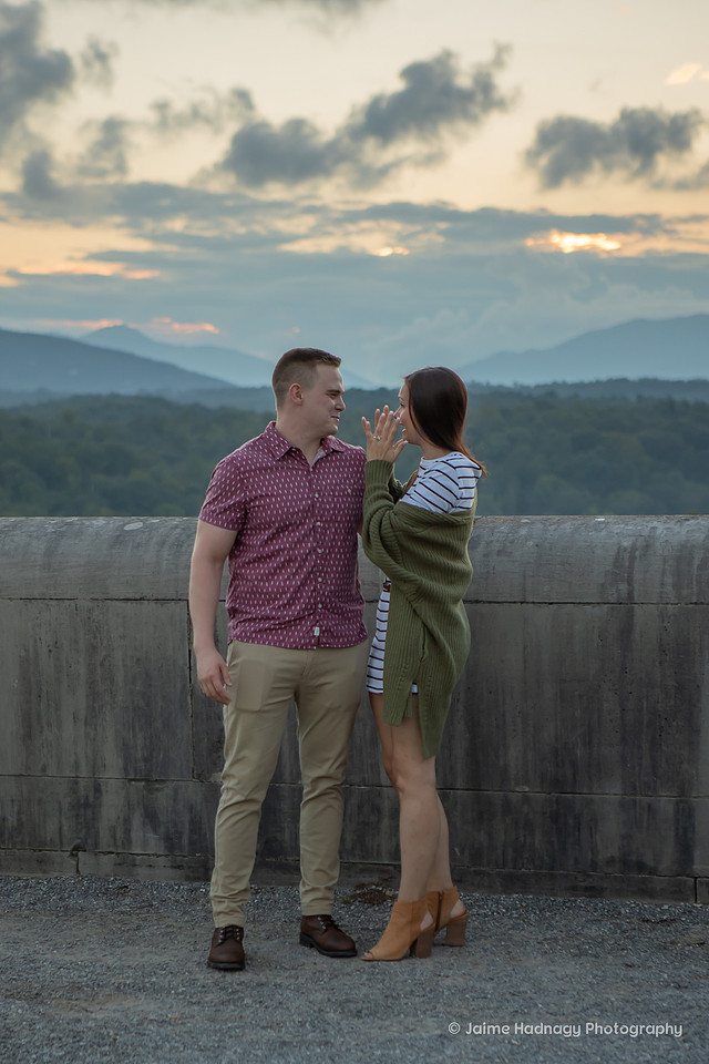 Asheville Surprise Proposal Photographer at The Biltmore
