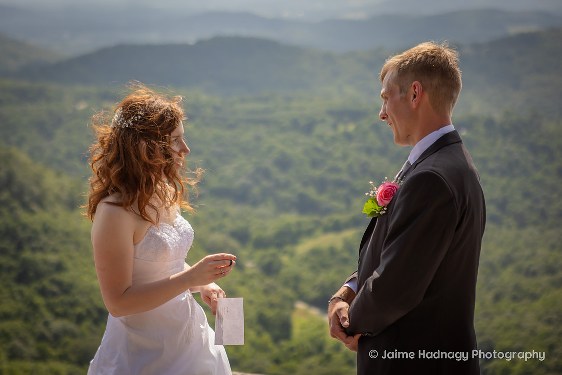 Intimate Mountain Elopement | Asheville Adventure Wedding Photographer