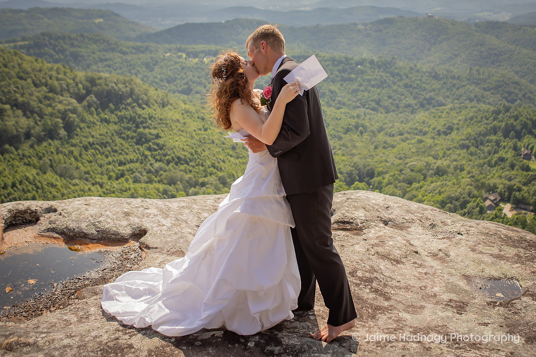 Intimate Mountain Elopement | Asheville Adventure Wedding Photographer