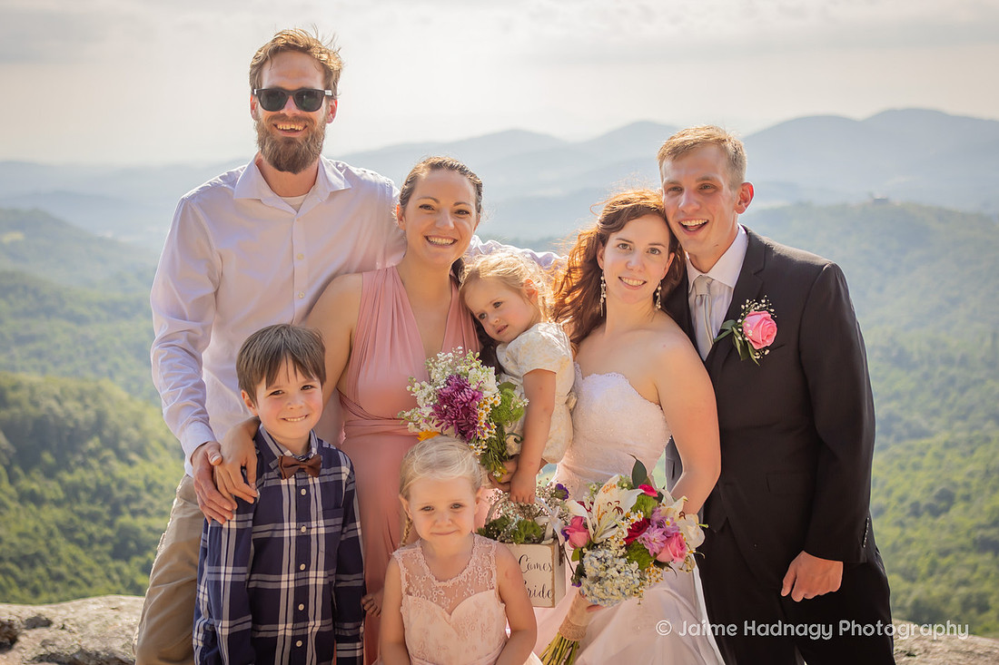 Wedding Party Photos | Micro Wedding | Asheville Photographer
