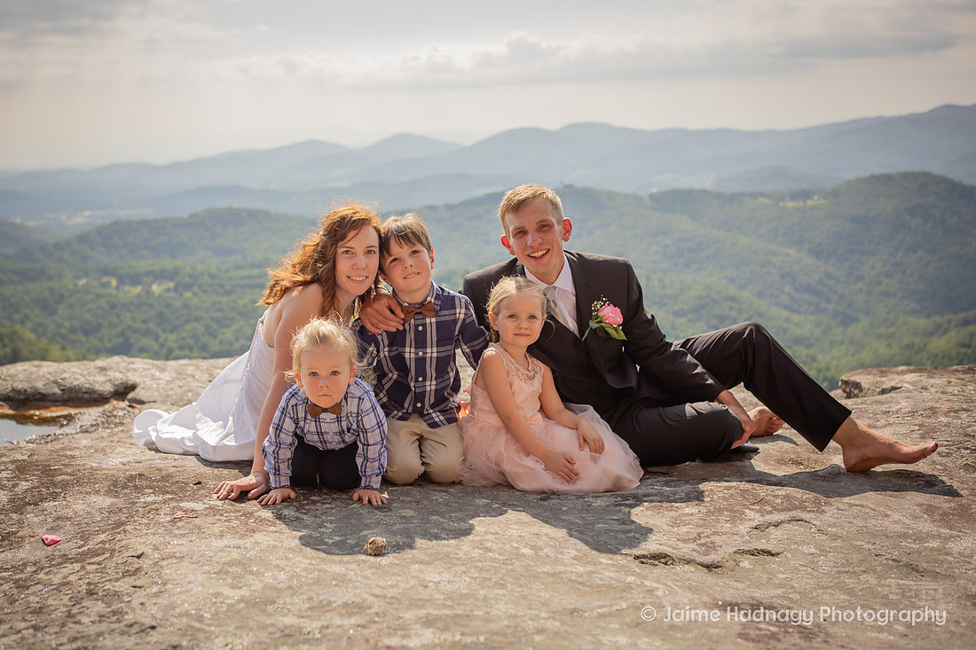 Wedding Party Photos | Micro Wedding | Asheville Photographer