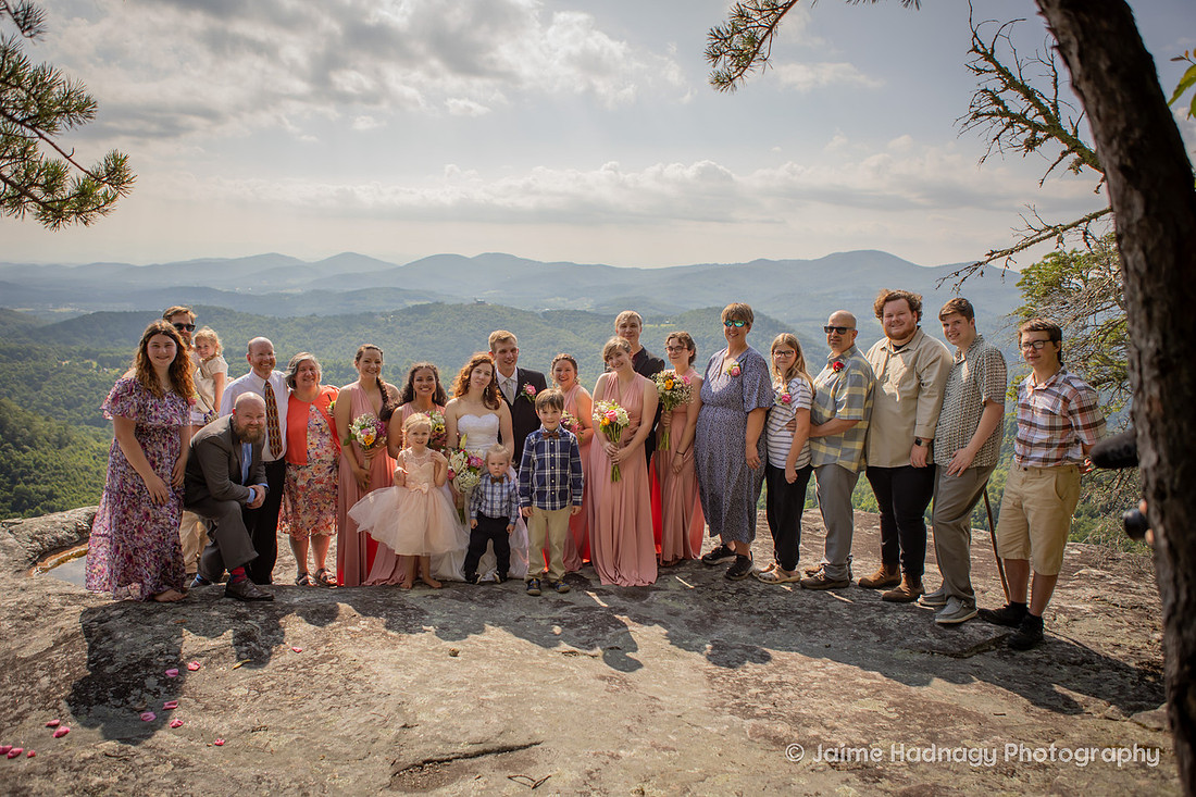 Wedding Party Photos | Micro Wedding | Asheville Photographer