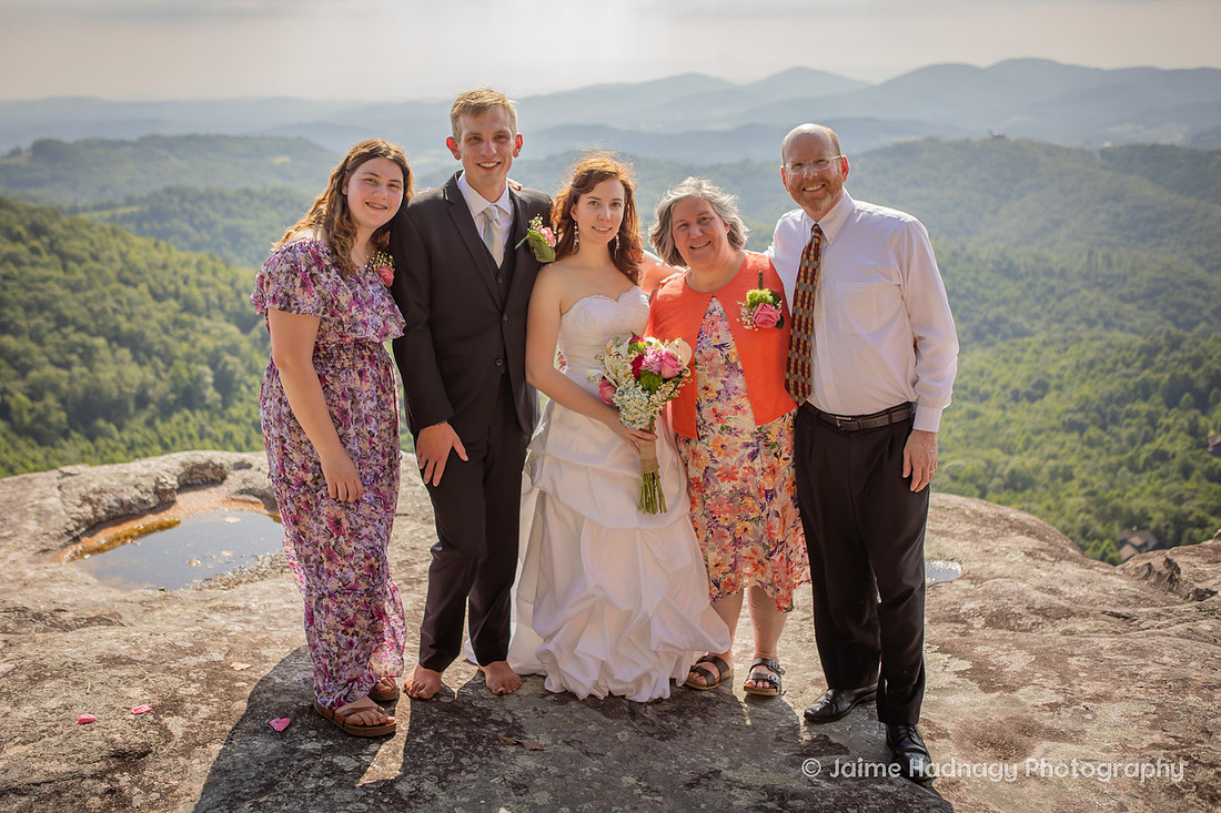 Wedding Party Photos | Micro Wedding | Asheville Photographer