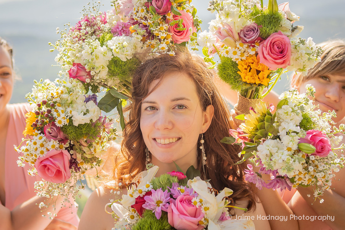Bridal Party Photos | Asheville Wedding Phtoographer