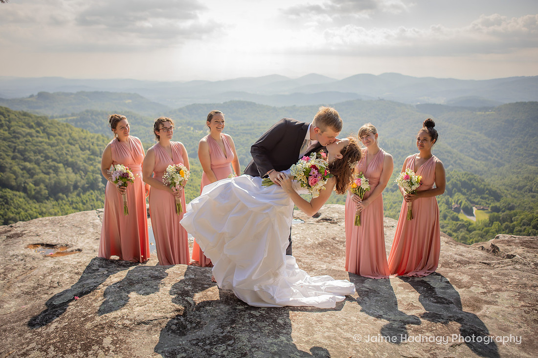 Bridal Party Photos | Asheville Wedding Phtoographer