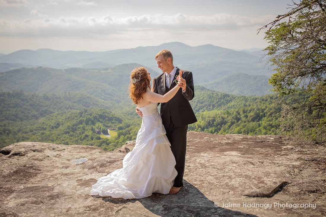 Mountain Elopement | Asheville Wedding Adventure Photography