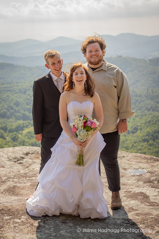 Wedding Party Photos | Micro Wedding | Asheville Photographer