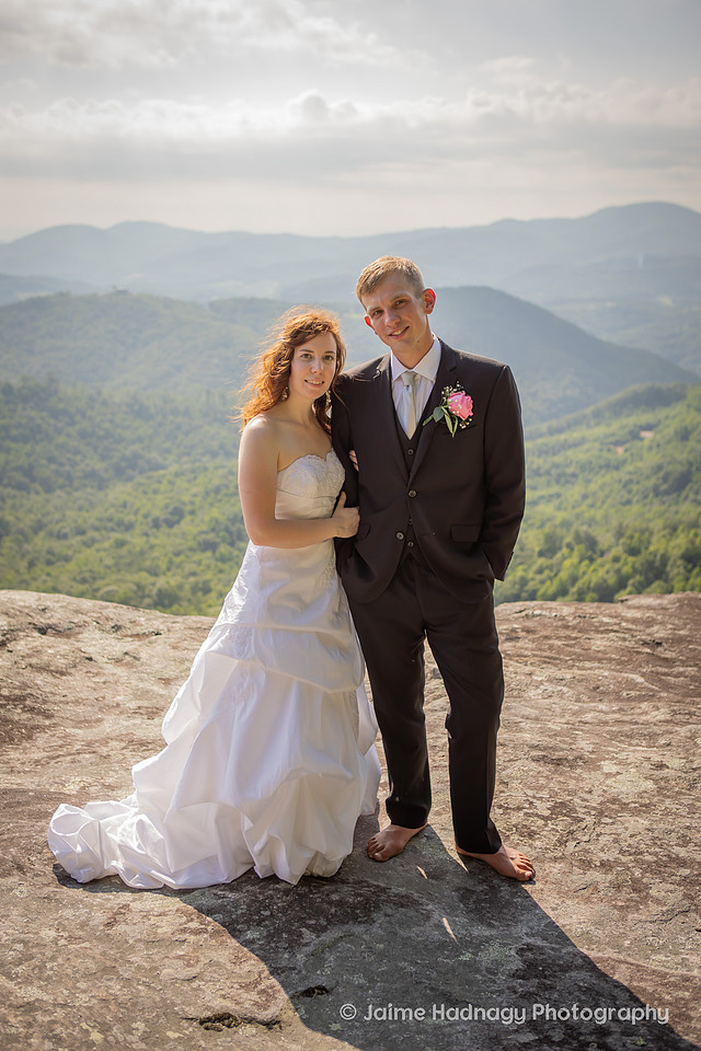 Mountain Elopement | Asheville Wedding Adventure Photography