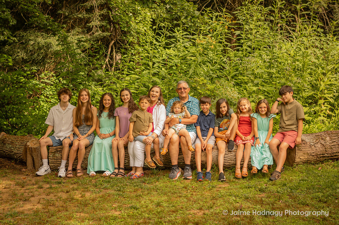 Anniversary Family Photos | Asheville Photography