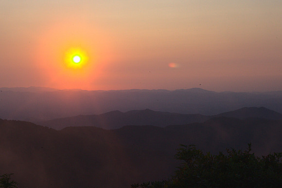 Craggy Pinnacle Sunset, NC