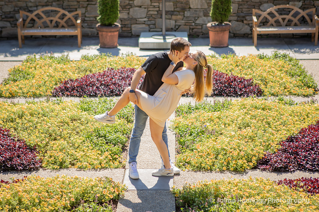 Engagement Photos at The Arboretum