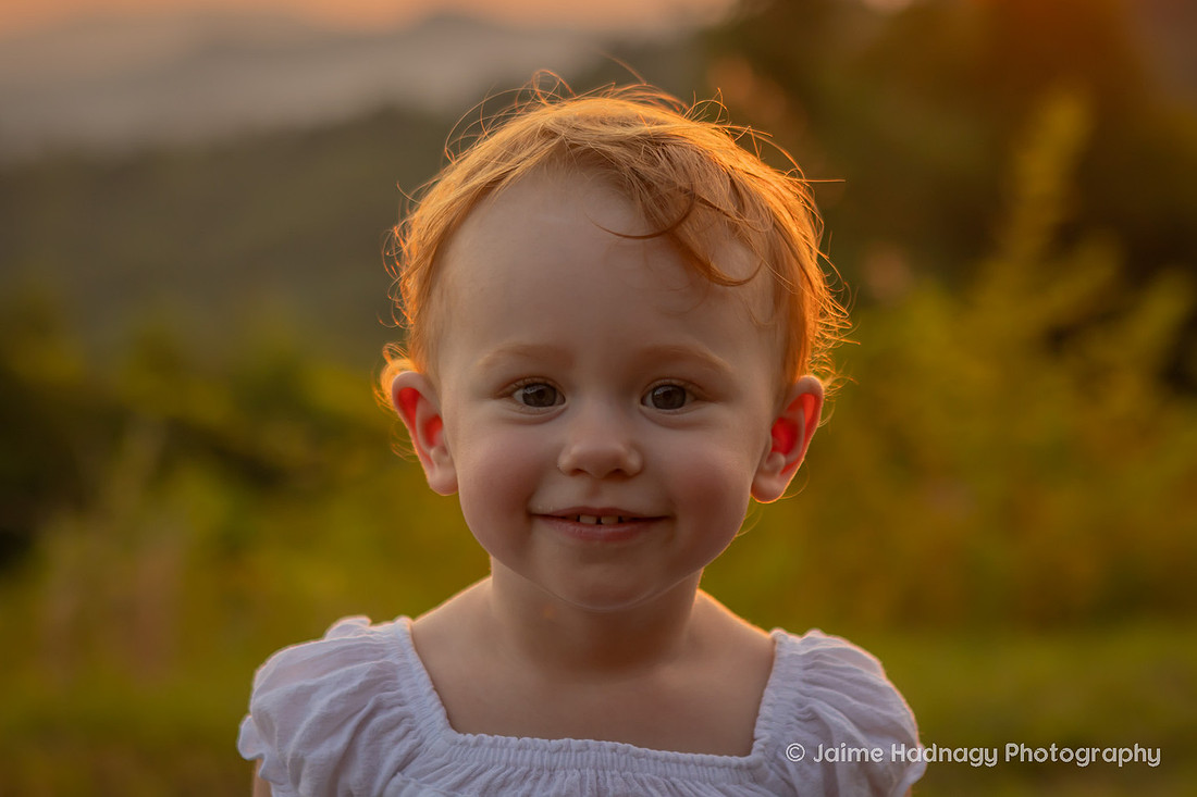 Sunset Family Photos Golden Hour 