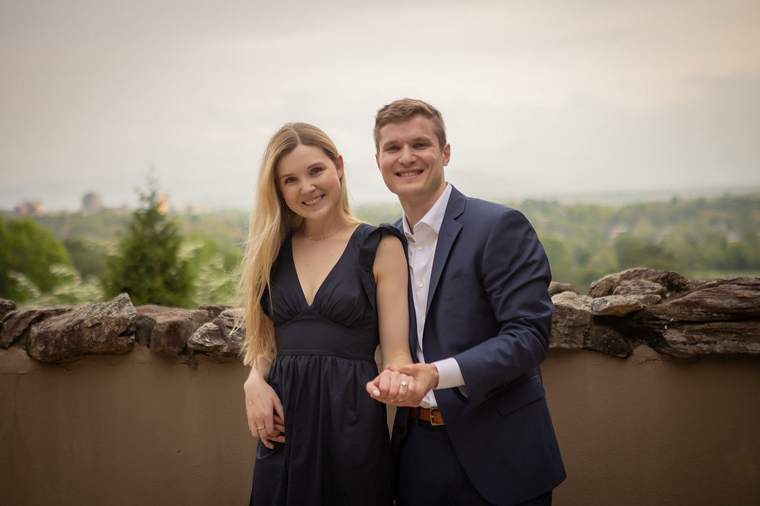 Engagement Photos at the Grove Park Inn | Asheville Proposal Photographer