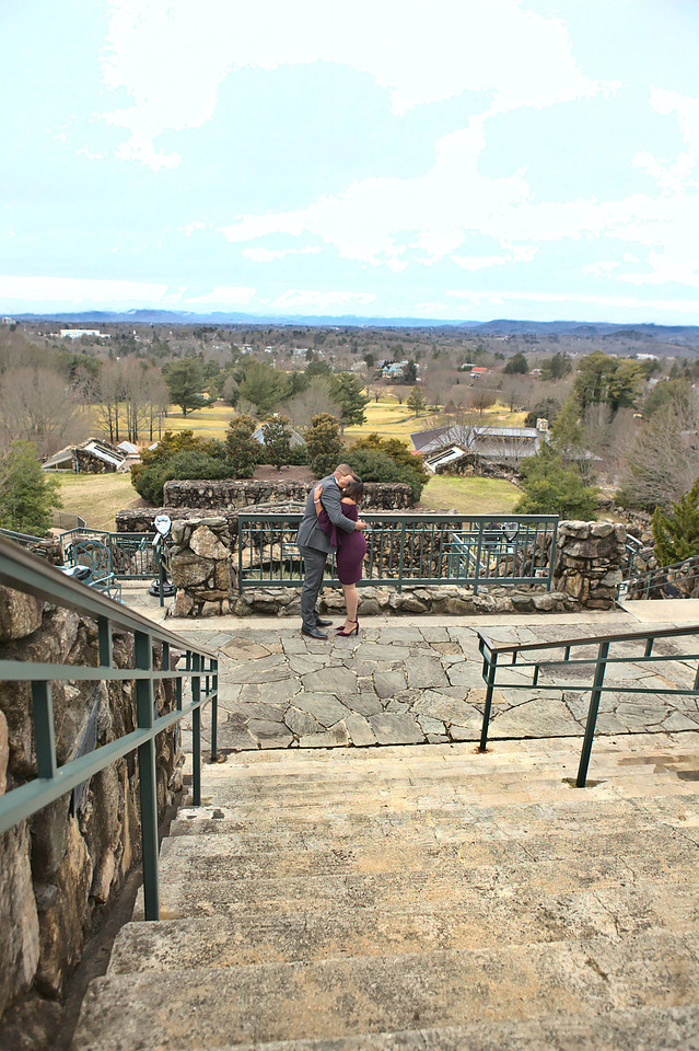 Asheville Surprise Proposal Photographer