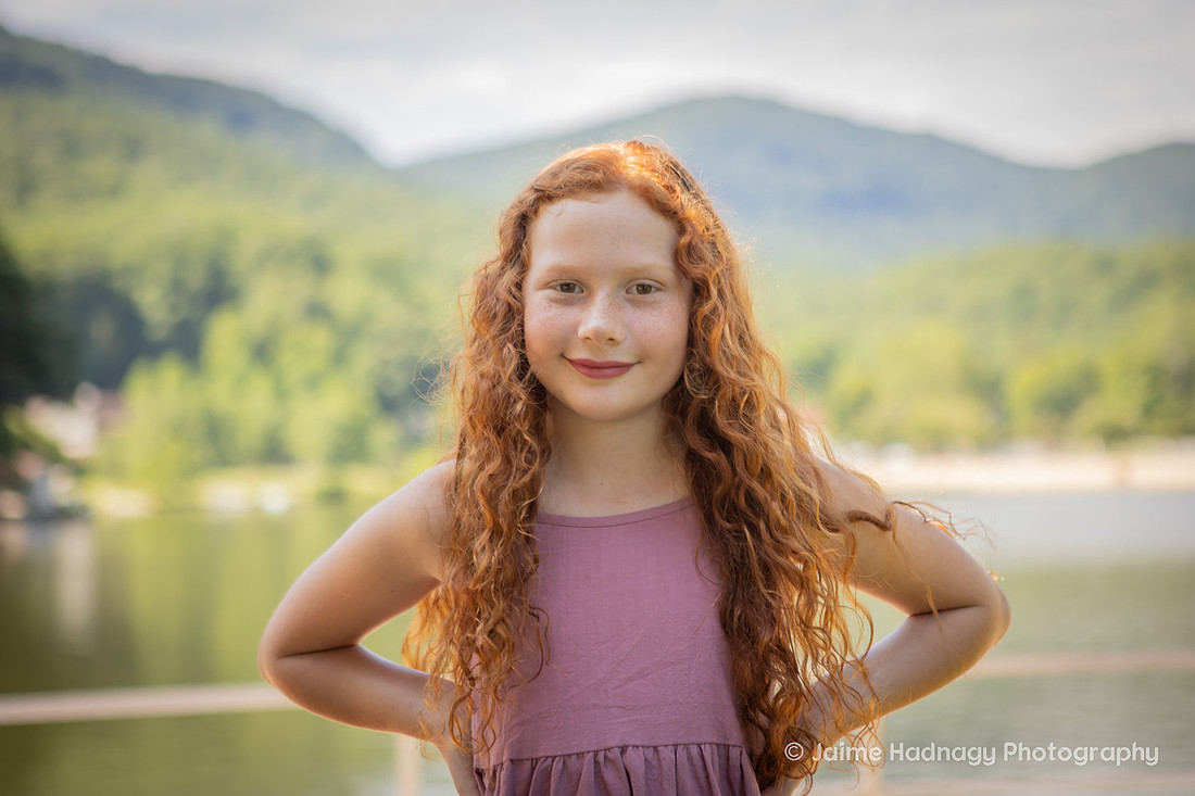 Fun Family Photoshoot in Lake Lure NC