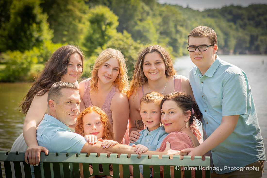 Fun Family Photoshoot in Lake Lure NC