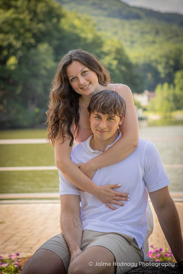 Black Mountain Family Photographer Session at Lake Lure, NC Morse Park