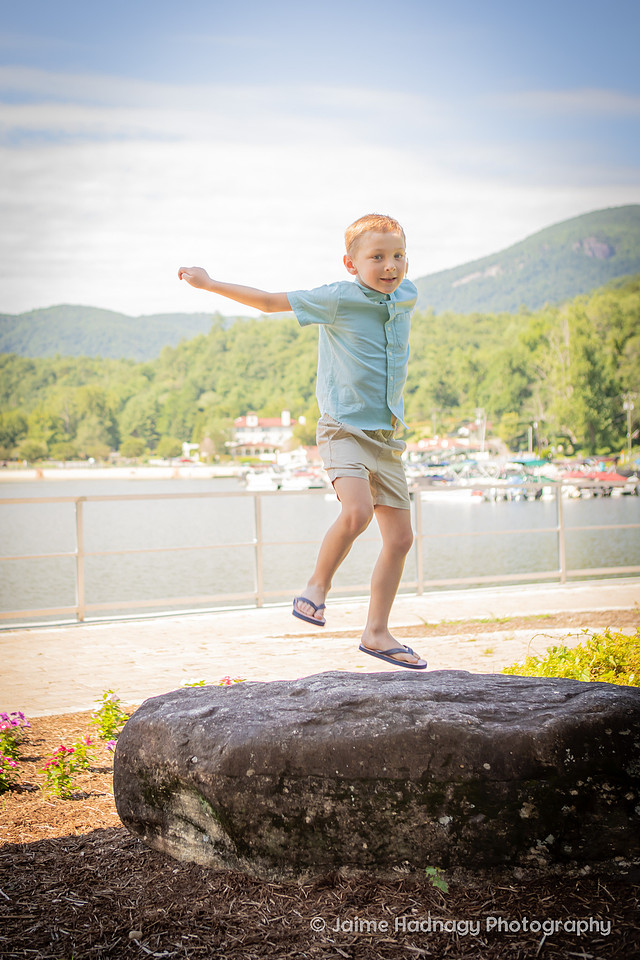 Black Mountain Family Photographer Session at Lake Lure, NC Morse Park