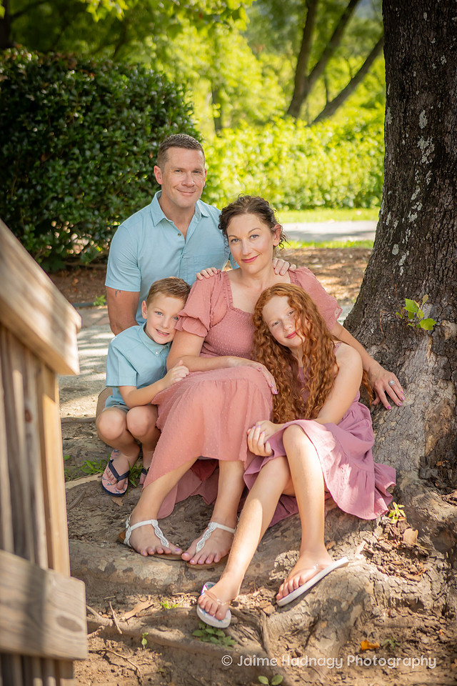 Black Mountain Family Photographer Session at Lake Lure, NC Morse Park
